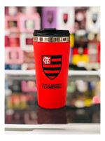 Copo Brasfoot Flamengo Emborrachado Denver 450ml Cod. 16585