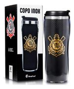 Copo Brasfoot Corinthians Inox Série Ouro Oficial Cod: 16592
