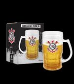 Caneca Brasfoot Gel Cerveja 450ml Corinthians Cod: 16586