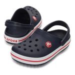 Sandália Crocs Crocband Clog Kids Navy/red Cod: 16249