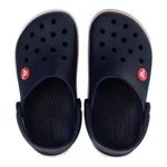 Sandália Crocs Crocband Clog Kids Navy/red Cod: 16249