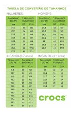 Sandália Crocs Crocband Clog Kids Navy/red Cod: 16249