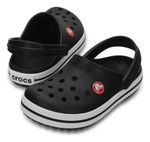 Sandália Crocs Crocband Clog Kids Navy/red Cod: 16249
