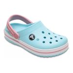 Sandália Crocs Crocband Clog Kids Ice Blue/white Cod: 16251