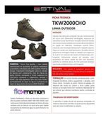 Tenis/Bota Estival Chocorua Water Proof