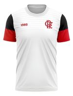 Camiseta Braziline Flamengo Adt Branco Cod. 17083