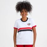 Camiseta Braziline Spfc Fem Adulta Spfc Cod: 17296
