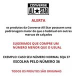 Tênis Converse All Star Infantil Cano Alto Side Zip Original