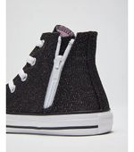 Tênis Converse All Star Infantil Cano Alto Side Zip Original