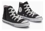 Tênis Converse All Star Infantil Cano Alto Side Zip Original