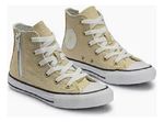 Tênis Converse All Star Infantil Cano Alto Side Zip Original