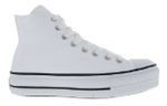 Tênis Converse All Star Couro Cano Alto Plataforma Cod:14795