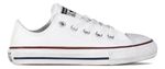 Tênis Converse All Star     Branco Couro Infantil Cod: 14797