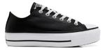 Tênis Converse All Star Preto Plataforma Couro Cod: 14706