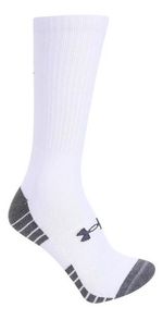 Kit Meia Under Armour Cano Alto Heatgear Tech C/ 3 Pares