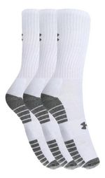Kit Meia Under Armour Cano Alto Heatgear Tech C/ 3 Pares