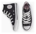 Tênis Converse All Star Infantil Cano Alto Side Zip Original