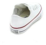 Tênis Converse All Star     Branco Couro Infantil Cod: 14797