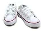 Tênis Converse All Star     Branco Couro Infantil Cod: 14797