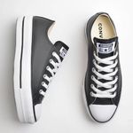 Tênis Converse All Star Preto Plataforma Couro Cod: 14706