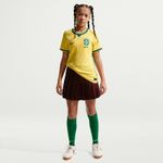 Camisa Brasil Nike I 2026/27 Torcedor Pro Infantil  Cod 18000