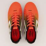 Chuteira Umbro Reflect Campo Laranja E Preta Cod: 15989