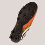 Chuteira Umbro Reflect Campo Laranja E Preta Cod: 15989