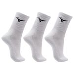 Kit Meia Mizuno Trimiz Basic 3 Pares Cano Medio Cod. 17515