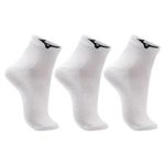 Kit Meia Mizuno Trimiz Basic 3 Pares Cano Curto Cod. 17513