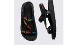 Sandalia Melissa Stripes M Lover M-436