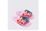 Mini Melissa Flowing Slide Stitch Infantil Rosa M-375