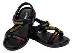 Sandália Mini Melissa Stripes M Lover 35955