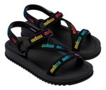 Sandália Mini Melissa M Lover Stripes  35958