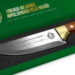 Faca Brasfoot Steel Gold Palmeiras Cod. 18099