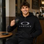 Moletom Oakley Bark F/Z Hoodie Cod. 15985
