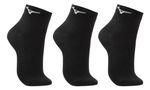 Kit Meia Mizuno Trimiz Basic 3 Pares Cano Curto Cod. 18234