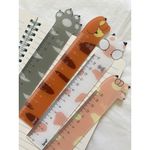 Régua BRW Estampada de Pet Formato Fofo de Patinha Gatinho 15cm