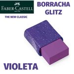 Borracha Faber Castell Glitz com Capa Protetora - com Glitter - Kit ou Unidade