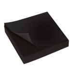 Bloco de Notas Adesivas Tilibra Preto 50 Folhas - 76mmx76mm - Quadrado ou Coração