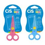 Tesoura de Segurança CiS Kids Lâminas Plásticas - Não corta Pele, Cabelos e Roupas