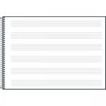 Caderno de Música Tilibra Capa Dura - 80 Folhas - Ideal para Partituras