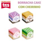 Borracha Tris Cake com Cheirinho - Uva Morango Chocolate Limão