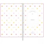 Caderno Tilibra Happy Sem Pauta Fitto Capa Dura - Estilo Moleskine - 80 Folhas