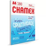 Bloco Chamex Lettering A4 Branco 180g/m² - 50 Folhas