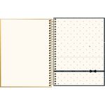 Caderno Colegial Tilibra West Village Metalizado Capa Dura - 10 ou 1 Matéria
