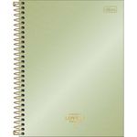 Caderno Colegial Tilibra West Village Metalizado Capa Dura - 10 ou 1 Matéria