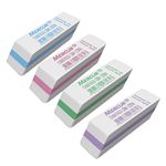 Borracha Mercur Chanfrada com Listra Tom Pastel - Kit ou Unidade