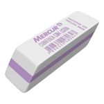 Borracha Mercur Chanfrada com Listra Tom Pastel - Kit ou Unidade