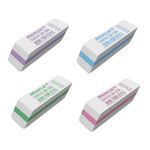 Borracha Mercur Chanfrada com Listra Tom Pastel - Kit ou Unidade