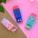Borracha Tris Surpresa Holic - Borracha Colorida + 2 Miniaturas
